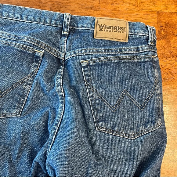 Wrangler men’s fleece lined denim jeans size 33x30 - Picture 8 of 9